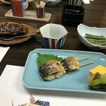 ほん田 - 料理写真:鯖焼き、田楽