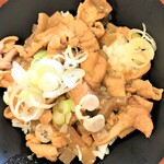 港北パーキングエリア（上り線） - 201002金　神奈川　港北食堂　ミニモツ丼