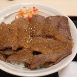 Matsuya Toyama Shimoaka E Ten - 和風ステーキ丼デカ盛り