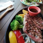 CASA FELIZ  Steak & RIBS Daina - 肉は何枚か食べた後です。。