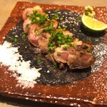 Sumibi Yakitori Kibitaki - 川俣シャモのタタキ