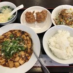 中華料理 豊味 - マーボー豆腐定食