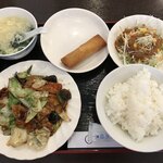 中華料理 豊味 - 日替り定食（ホイコーロー）