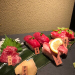 Private rooms Basashi Niku Zushi Tategami Toyota Ekimae Ten - 