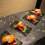 Private rooms Basashi Niku Zushi Tategami Toyota Ekimae Ten - 