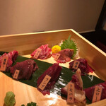 Private rooms Basashi Niku Zushi Tategami Toyota Ekimae Ten - 