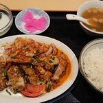 Zenka Fu Meguro Ten - 油淋鶏定食900円