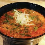 Kakurega Karasu - 岩手産岩中豚と季野菜のからす〜ぷ