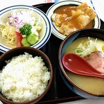 Shokujidokoro Kojika - らーめん定食Ａ《塩》【Sep.2020】