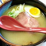 Shokujidokoro Kojika - らーめん定食Ａの塩らーめん【Sep.2020】