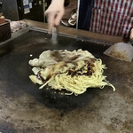 お好み焼鉄兵 - そばとうどんのコラボ