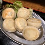 Taishu Izakaya Daikakumei Areya Koreya Nakano Ten - 丸餃子定食の餃子