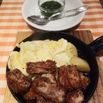 Italian Dining Dona Keio Seiseki Sakuragaoka Sc Ten - イベリコ豚中落ちカルビのフリット580円