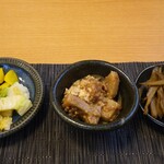 堀田食堂 - 共通の小鉢。