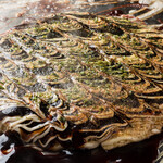 Okonomiyaki Teppanyaki Tetsu Sannomiya Ten - 油かすのお好み焼