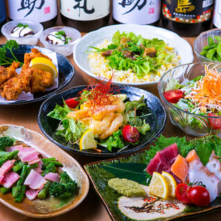 All-you-can-eat and drink course is 3,500 yen! Check out this great course!