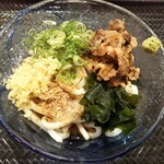 Udon no Tama Chan - 肉ぶっかけうどん@600