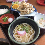 Uchida Ya Hitoyoshi Ten - とり天定食 946円