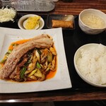 Hanaya Esaka Ten - 本場四川回鍋肉セット