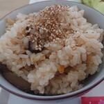 いっぷく茶屋 吉路 - 日替りランチ、炊き込みご飯