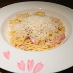 Cheese dishes Senmon Ten Sakura Dining - カルボナーラ