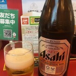 ラーメン山岡家 - キャーーー！！！先ずはコレ チンカチンカの冷やっこいルービーヽ(´o｀

朝からラヂエター交換の仕事こなしたし。

