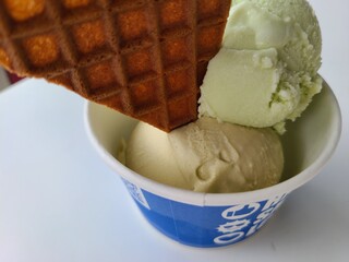 MaY IcE SCOOP - バジルレモングラスココナッツミルクです。