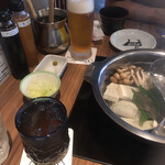 Buta Shabu Senmonten Ganaha Butaniku Ten - 思わず、お酒も注文