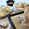 野菜レストラン ショウナン - 料理写真:ざる天ぷらそば（野菜、スープ、味噌汁、デザート食べ放題）