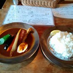 Tsujiya Shokudo - チキンカレー＠１３２０円