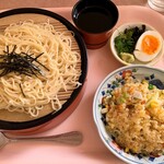 Oishinbo Yamaoka - たいやきくんざる麺 710円（わさび）