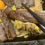 ステーキガスト - 厚み他のお肉は薄目