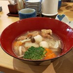 ありた - 魚フライみぞれ煮、美味い