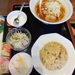 再来 - 醤油ラーメン チャーハン