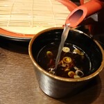 Soba Washoku Hatari - 蕎麦湯はこんな感じ 202012