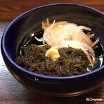 味勢 - 海蘊とオニオンスライスの酢の物