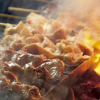 A rich Grilled skewer menu with about 30 types!