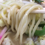 夢の湯ラーメン - ちゃんぽん麺リフト