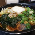 Nadai Fuji Soba Seibu Shinjuku Ten - オクラとろろそば￥470