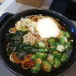 Nadai Fuji Soba Seibu Shinjuku Ten - オクラとろろそば￥470