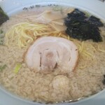 Ramen Shop Tsubaki Katayanagi Ten - セットのラーメン 麺かため 脂多め