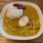 ユルカフェ - 全部のせカレー