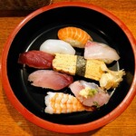 Rokusen Tsutenkaku Honten - 令和2年12月
                        ランチタイム
                        にぎり定食 550円