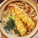 かっこう - 料理写真:鍋焼きうどん