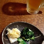 串揚げとおばんざい 天海屋 - お通し