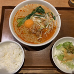 NU chayamachi Enuchayamachiten - 坦々麺セット　1050円