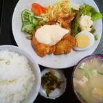 あさひ食堂 - チキン南蛮定食：700円