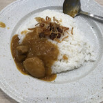 Top's cafe Seibu Higashitsuka Ten - カレーセット(オニオンチキンカレー)