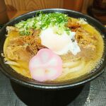 Nihonbashi Sanuki Udon Hoshino - 肉うどん(温)￥７００＋温玉￥１２０