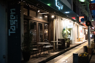 TAGEN DINING CAFE - 外観夜